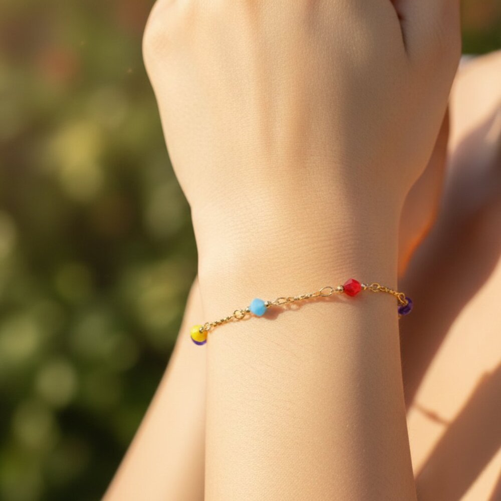 "Trendy Handmade Bracelet – A Stylish Gift for Women & Girls, MAR091551